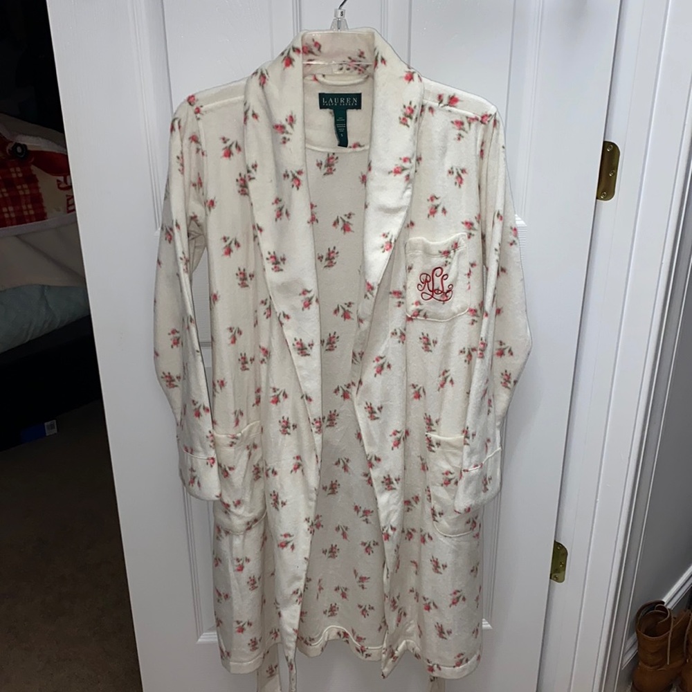 Lauren Ralph Lauren Floral Bathrobe